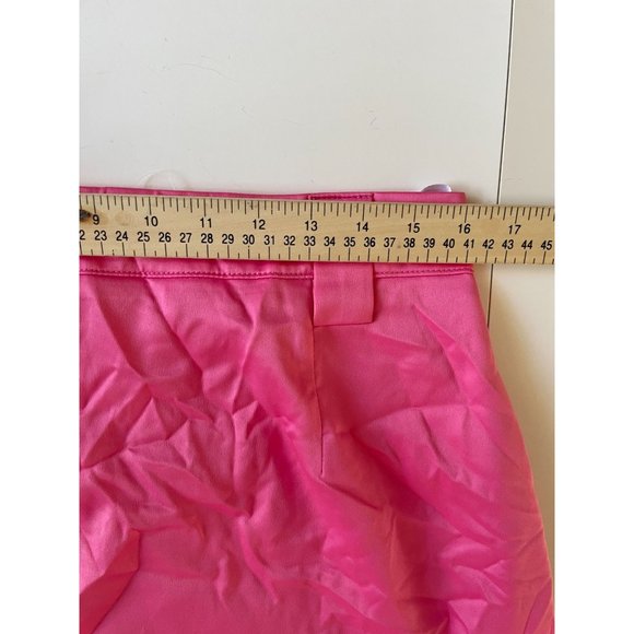 NWT Revolve MORE TO COME Martina Wrap Mini Skirt Hot Pink XL Barbie - Picture 9 of 10